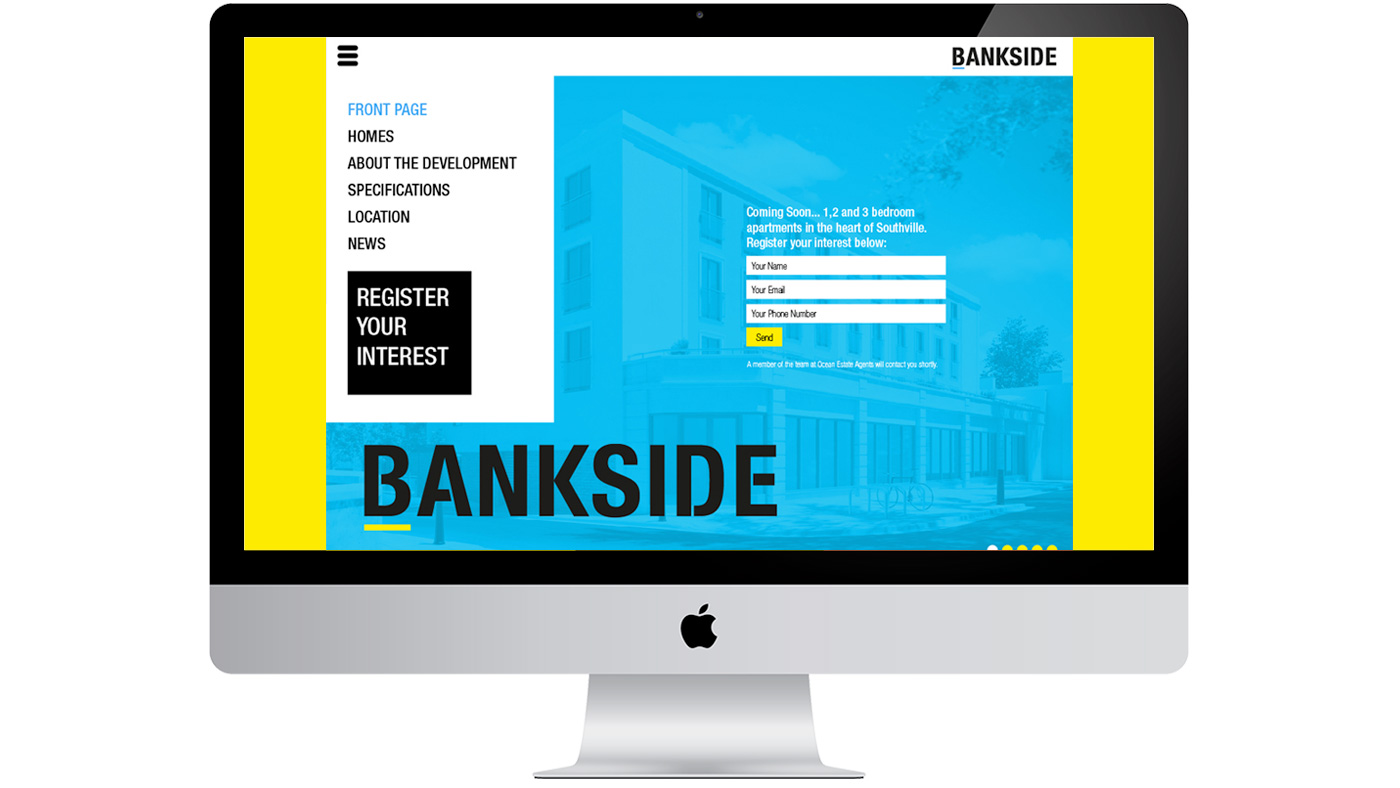 Bankside web design visual