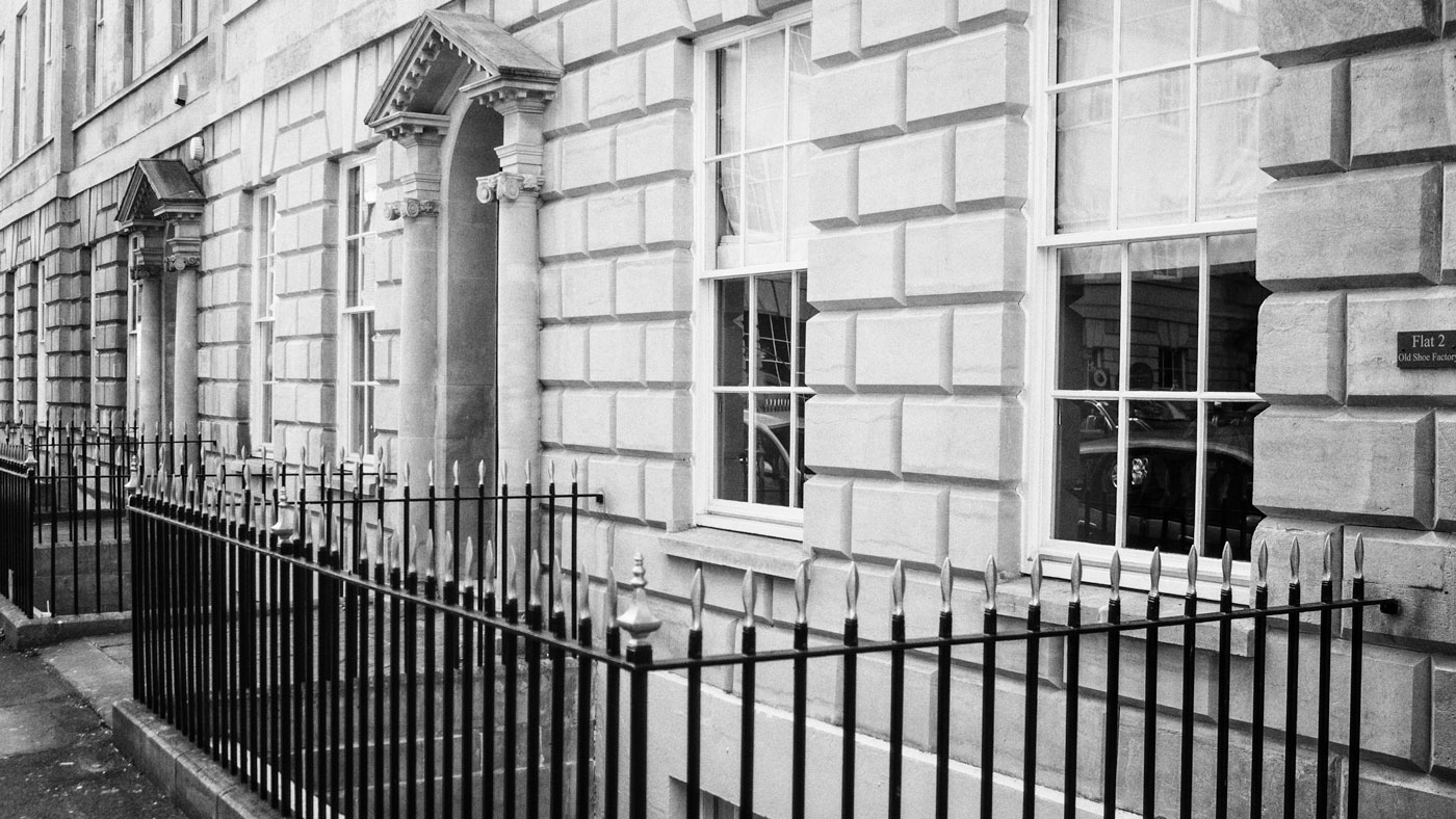 Building railings detail