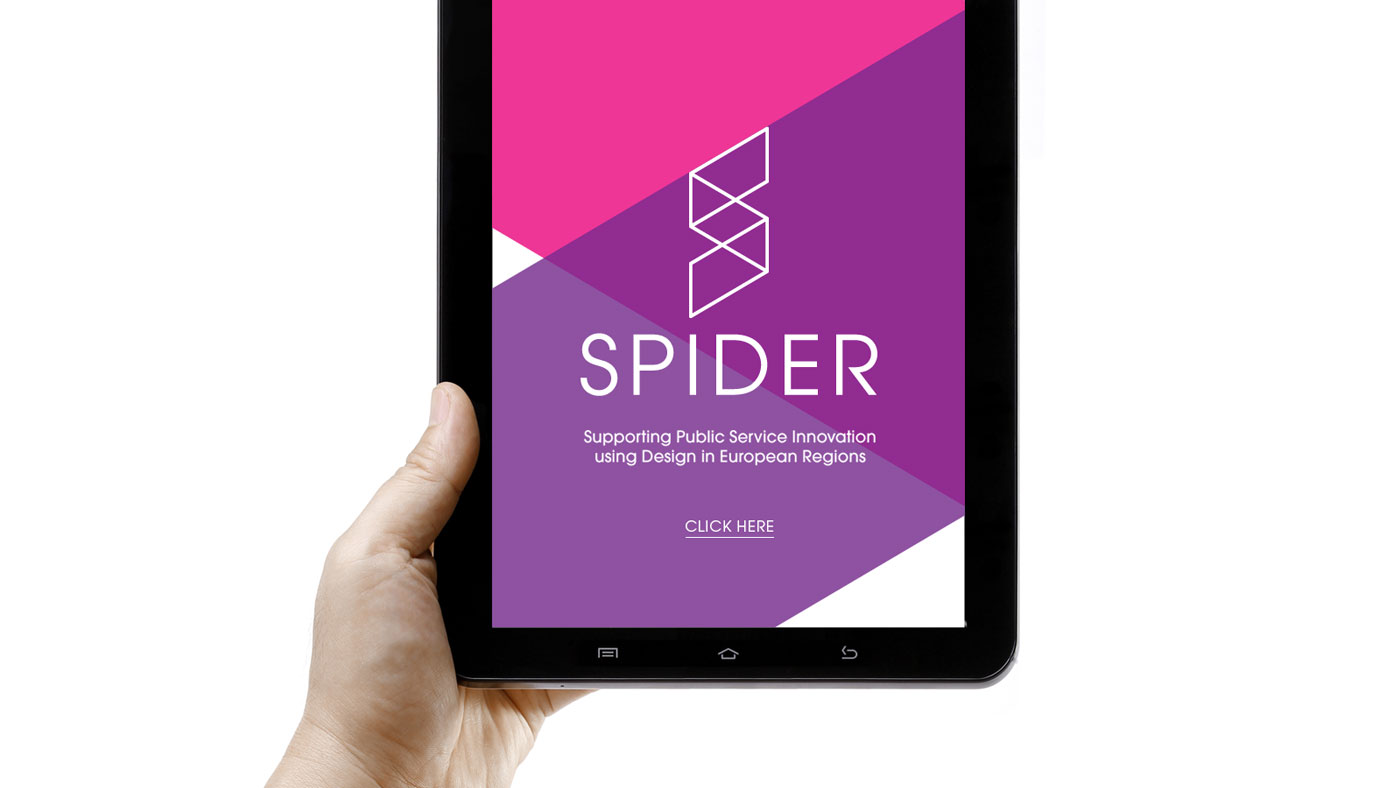 Spider mailer, iPad screen