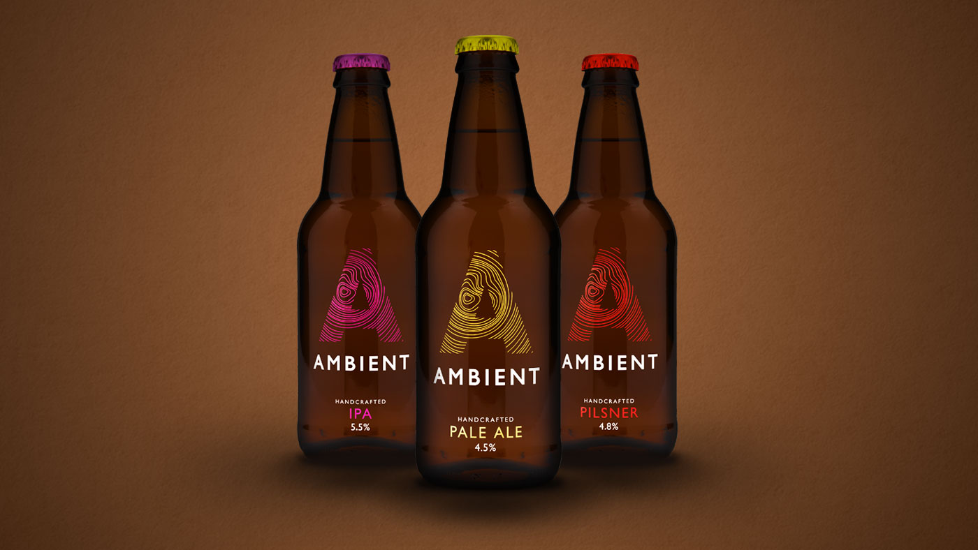 Ambient bottle range packaging design photo