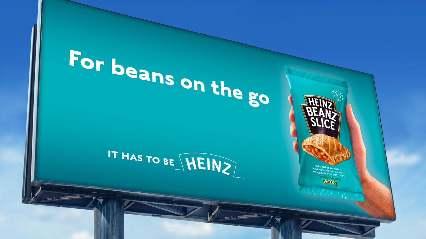 Heinz creative on billboard