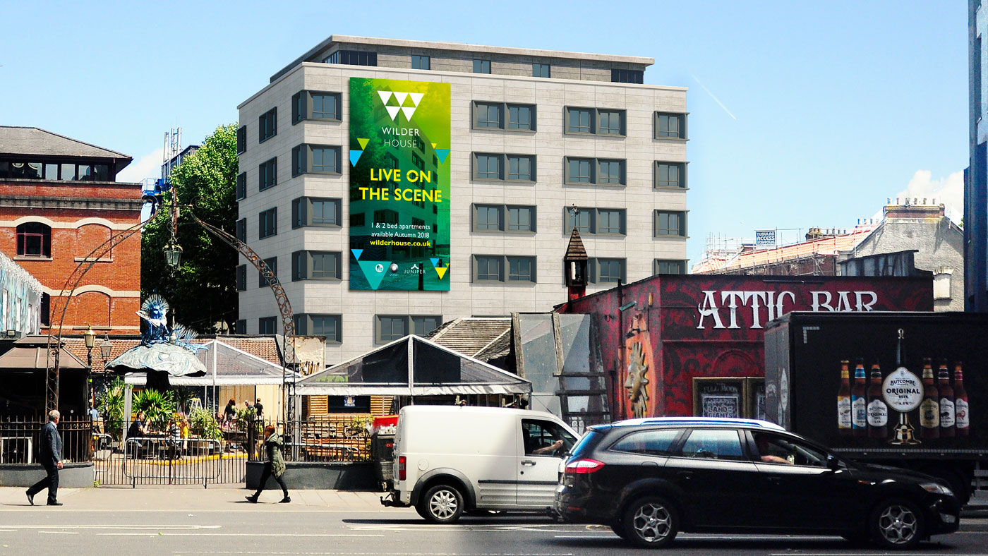 Wilder House building showing signage