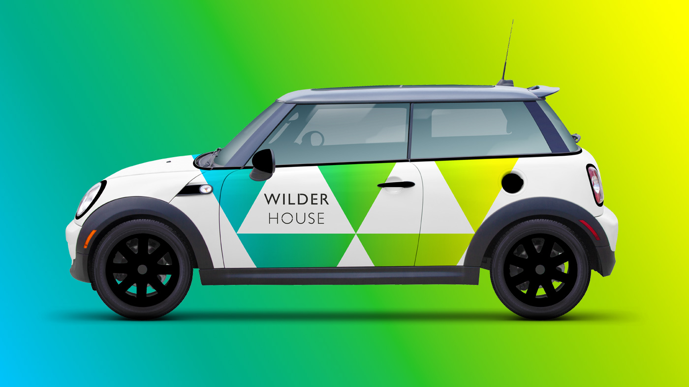 Wilder House branded car