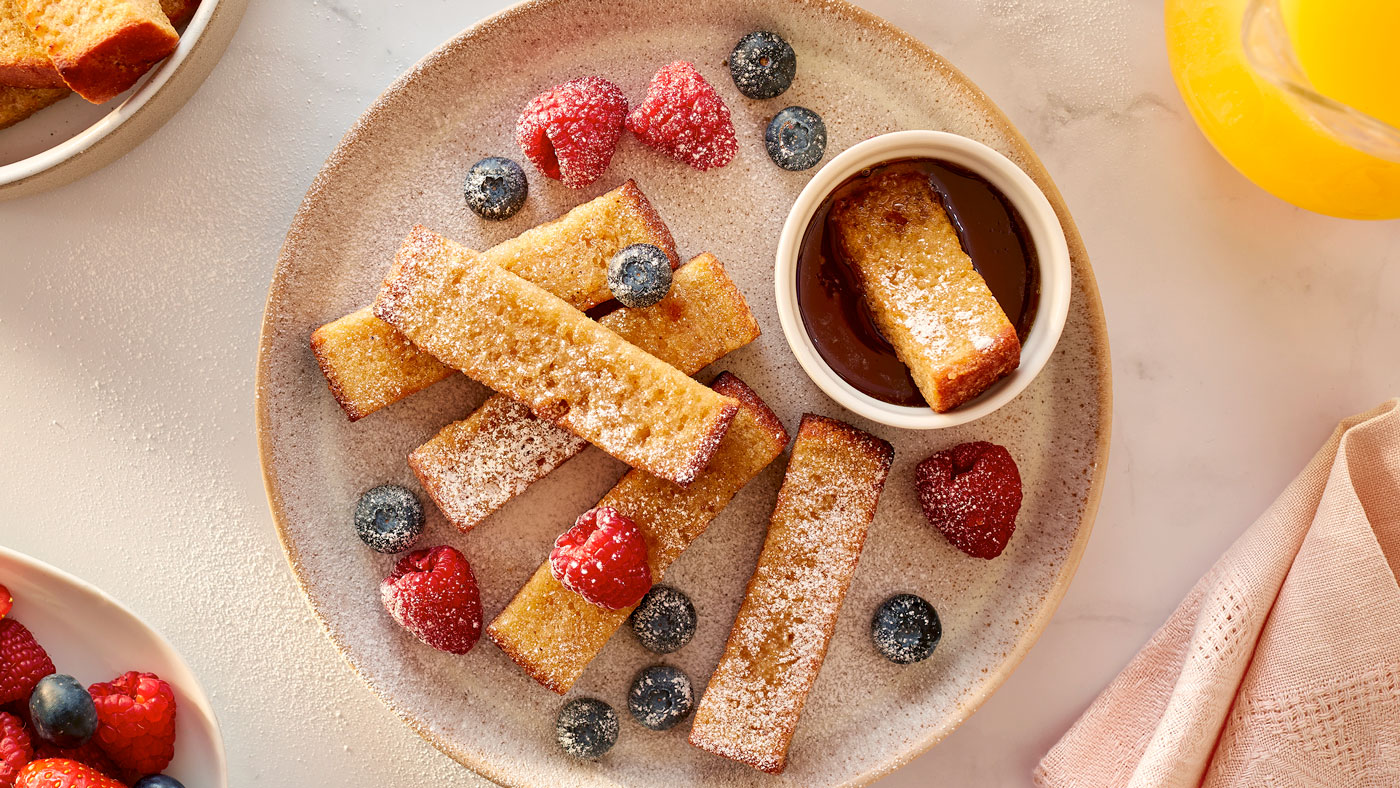 Delicious Café Da Manhã french toast sticks